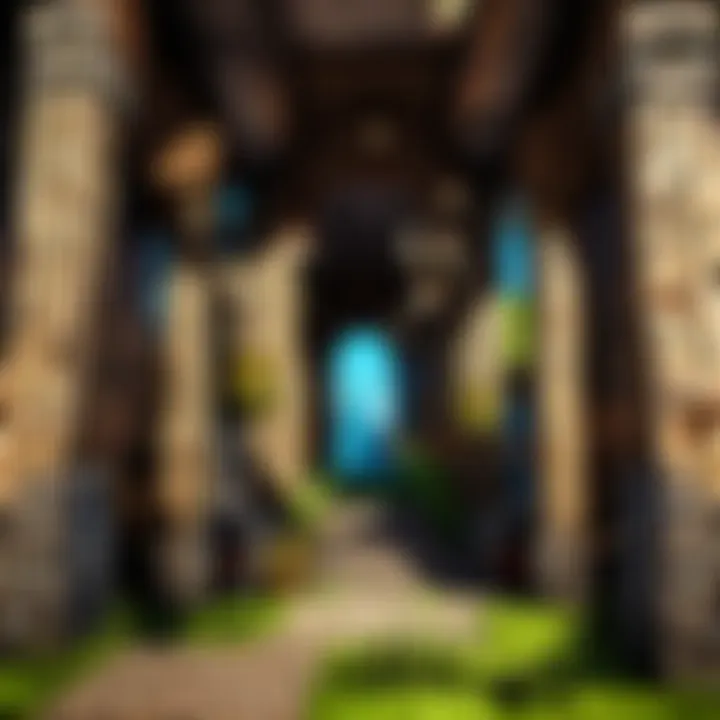 Vibrant and dynamic minigames on a Minecraft server