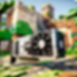 High-performance graphics card showcasing ray tracing capabilities