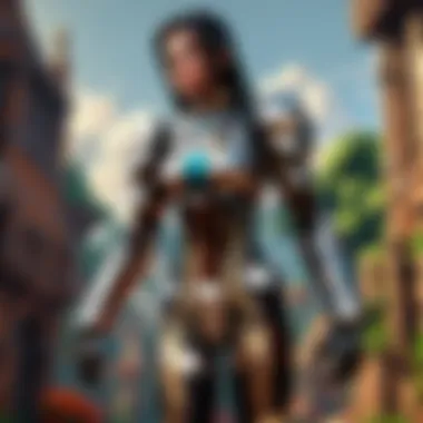 Enigmatic Elegance Minecraft skin with mystical aura