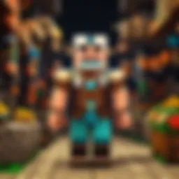 Villager trading interface in Minecraft