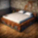 Innovative Bed Design in Minecraft