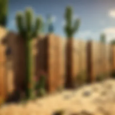 Cactus vs Wood Fences A comparison between cactus fences and traditional wood fences in Minecraft
