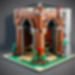 Ingeniously Crafted LEGO Structure