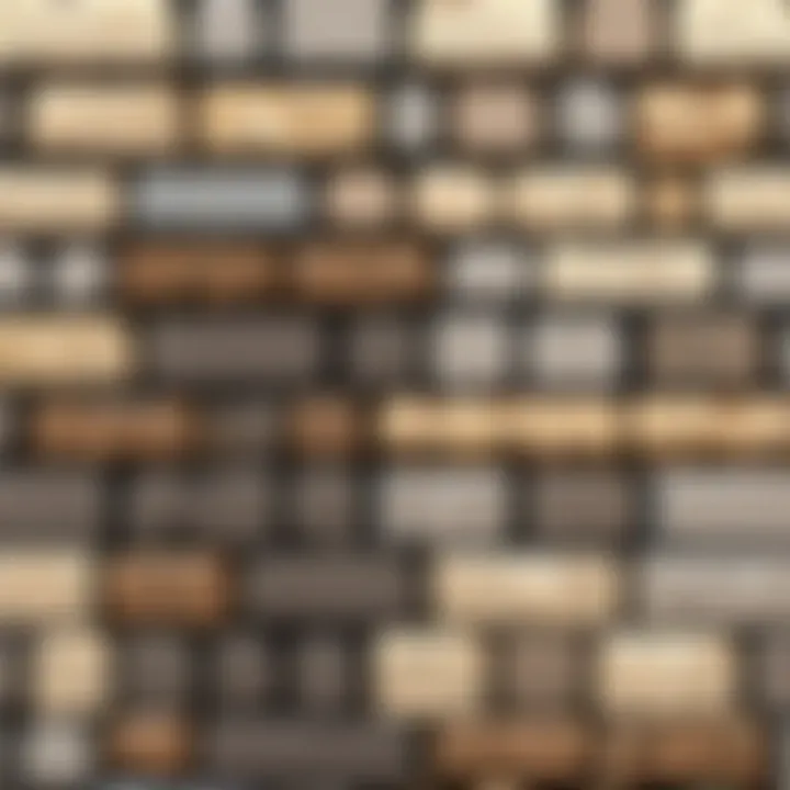 A variety of cobblestone wall tile designs in different Minecraft environments