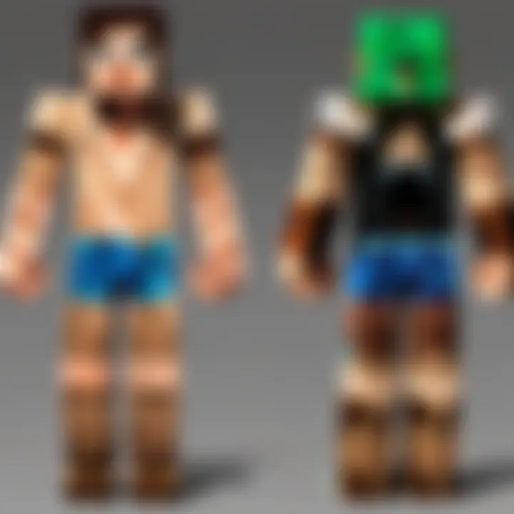 A detailed view of Minecraft skin editor with various tools and options