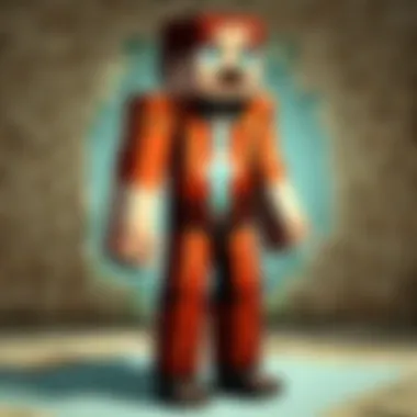 Various Minecraft characters engaging in gameplay