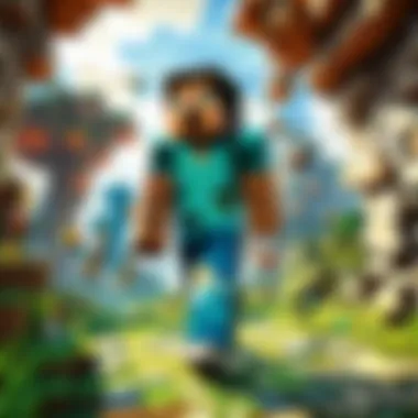 A montage of popular free Minecraft game logos.