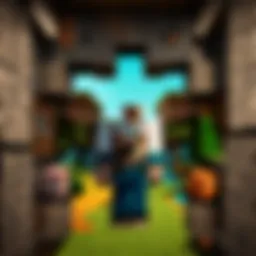 Diverse Minecraft server types showcased