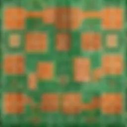 A beautifully crafted green terra cotta tile floor in a Minecraft home interior