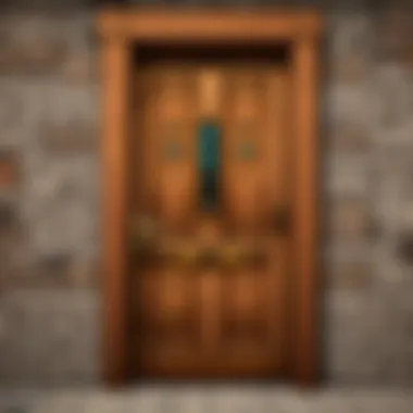 Elegant Hidden Door Design Elegant Hidden Door Design in Minecraft