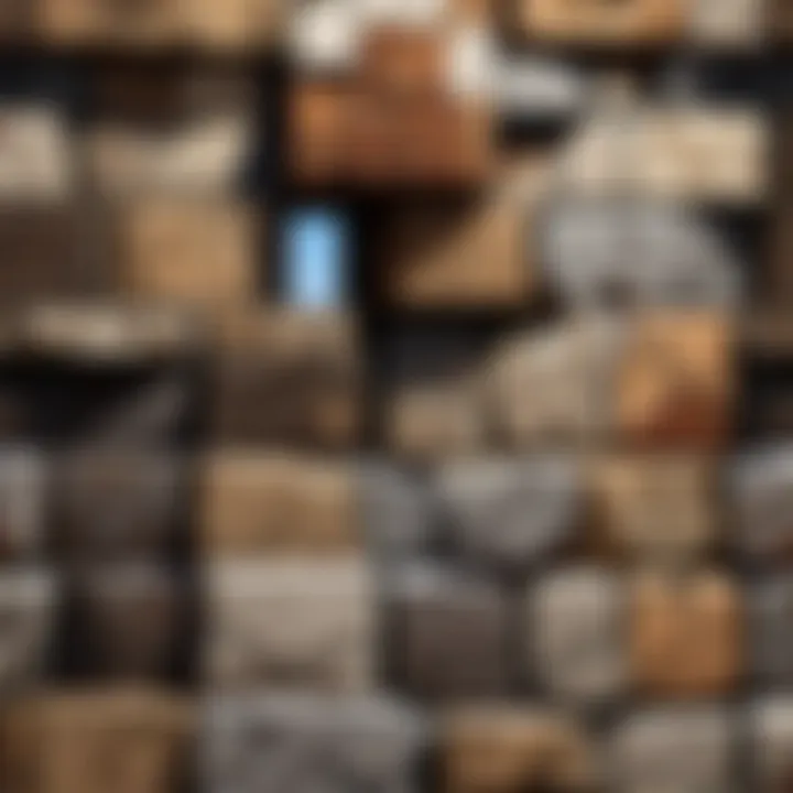 Lodgestone wall block texture close-up