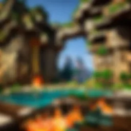 Minecraft gameplay on Amazon Fire Tablet