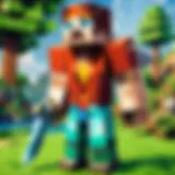 Creative Minecraft APK Illustration