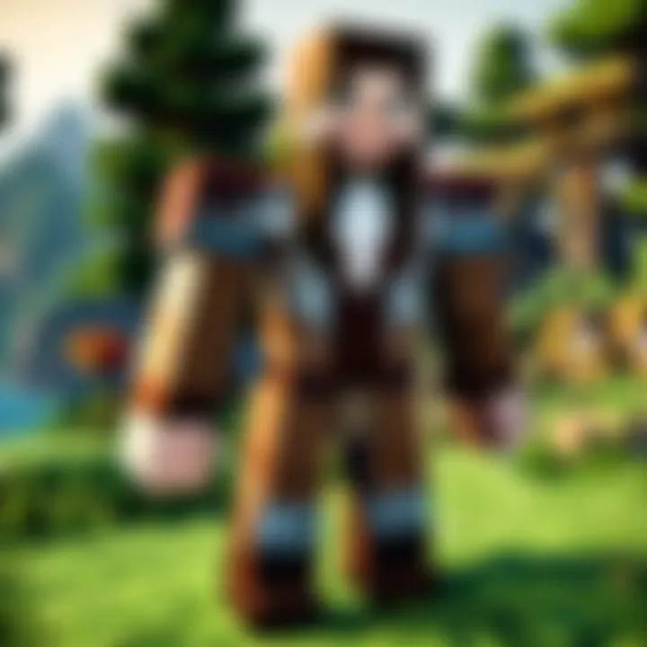 Customization options within Minecraft settings