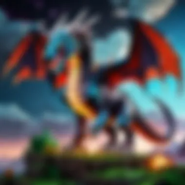 Epic Ender Dragon Battle in Minecraft Minecraft Ender Dragon Battle