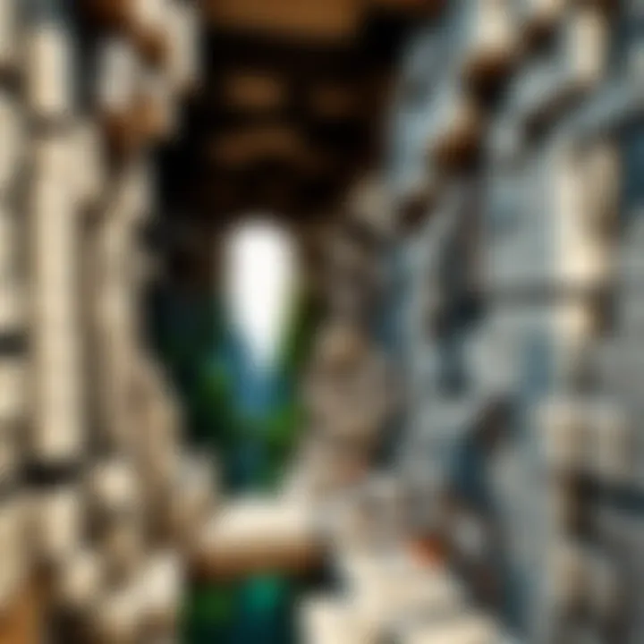 Artistic Visualization of Endless Possibilities in Minecraft