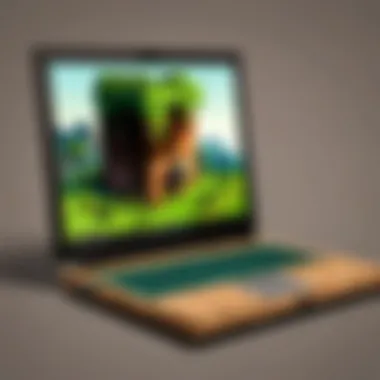 Minecraft laptop setup