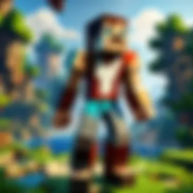 A display of various Minecraft PvP server types and their unique features