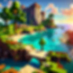 Exploring the vibrant landscapes of Minecraft mobile