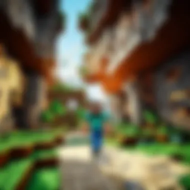 Diverse Game Modes in Minecraft An engaging screen displaying various multiplayer game modes available in Minecraft