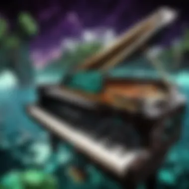 Performing Minecraft's Melodic Journey A musician performing a Minecraft piece on piano