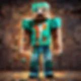 Colorful array of Minecraft themed apparel and accessories