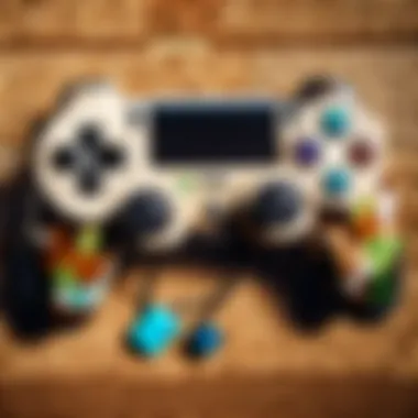 PlayStation Controller for Minecraft PlayStation controller with Minecraft interface