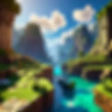 Virtual Landscape Exploration Virtual landscape in MineCraft