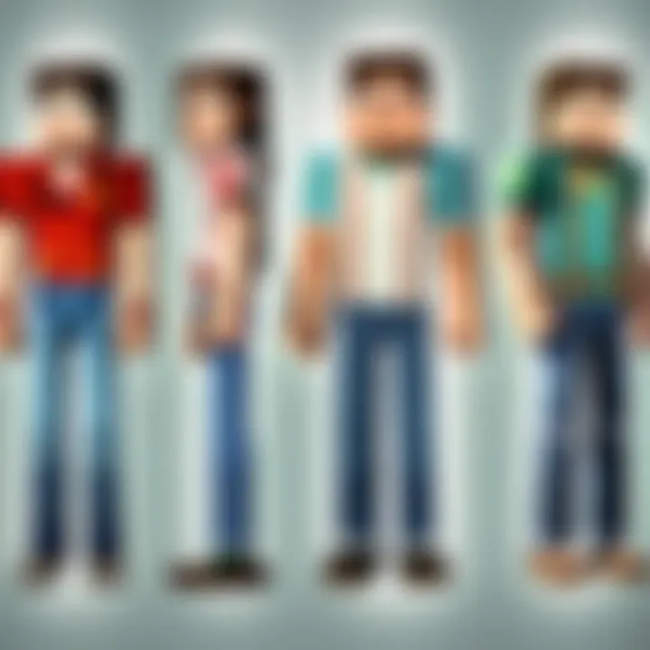 Dynamic characters in Minecraft Story Mode