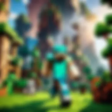 Multiplayer gameplay experience in Minecraft