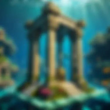 Underwater Monument Expedition in Minecraft Minecraft Underwater Monument Exploration