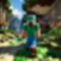 Virtual world creation in Minecraft on DS