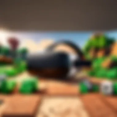 Seamless Oculus Quest 2 Setup Oculus Quest 2 Minecraft setup illustration