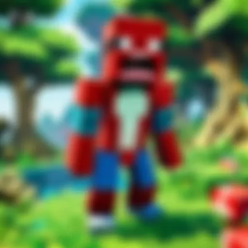 Dynamic gameplay of Pixelmon on PS4