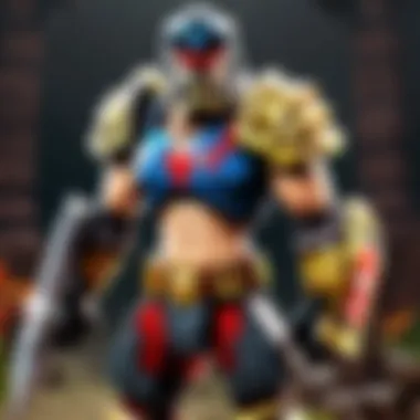 Fierce Warrior A fierce warrior in battle