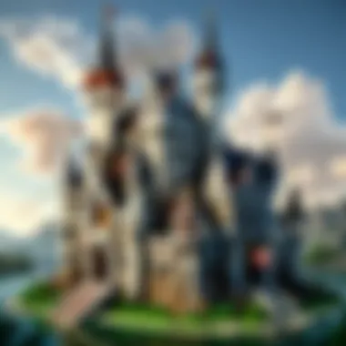 Enchanting Castle The Enchanting LEGO Minecraft Castle
