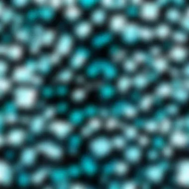 Aesthetic Appeal of Diamond Blocks in Minecraft A beautifully crafted diamond block within a Minecraft landscape