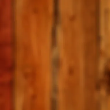 An exquisite cherry wood slab demonstrating its warm color and smooth texture.