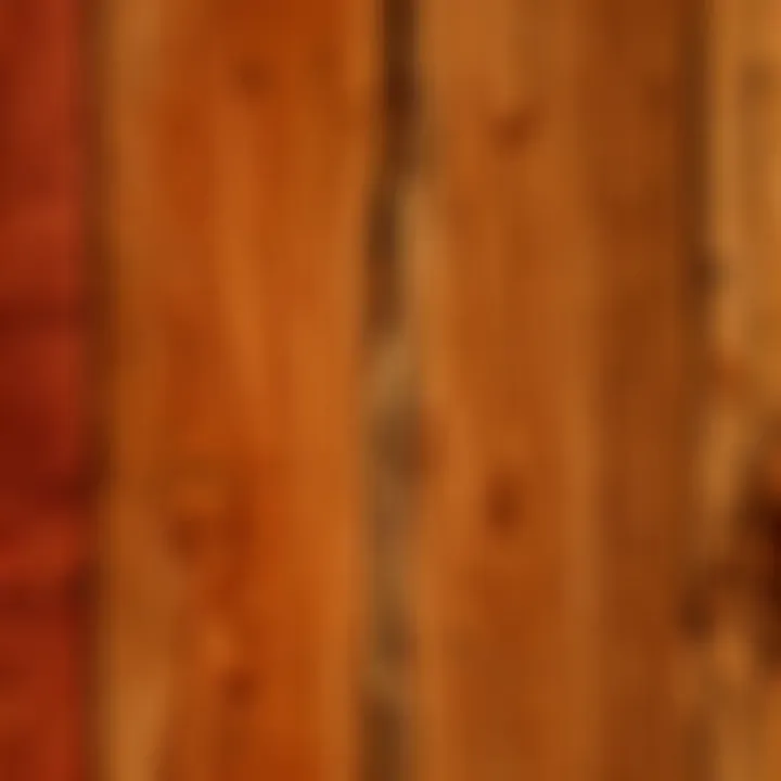 An exquisite cherry wood slab demonstrating its warm color and smooth texture.