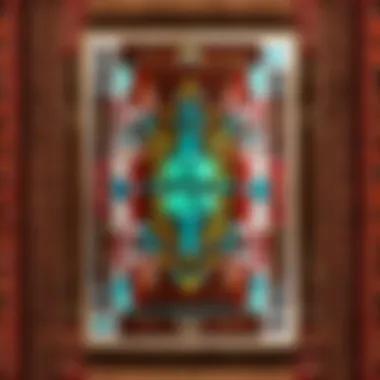 Cultural Impact of Choctaw Blackjack An illustration representing the cultural significance of Choctaw Blackjack within the Choctaw Nation community.