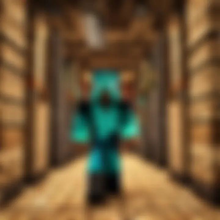 A variety of Minecraft server types showcased on screen