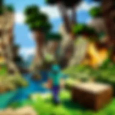 Gameplay Features in Free Minecraft An illustration showing gameplay features that enhance the free experience