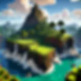 A captivating Minecraft landscape representing free gameplay opportunities