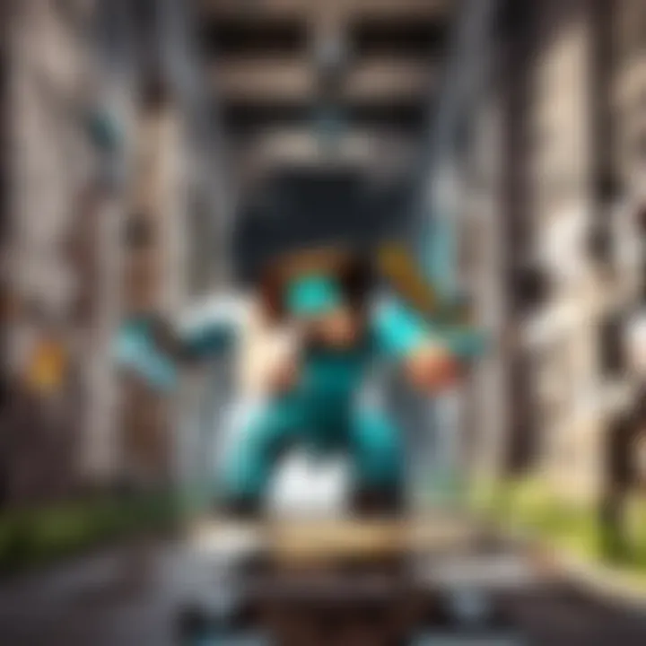 An illustration showcasing teamwork among players during a prison break.