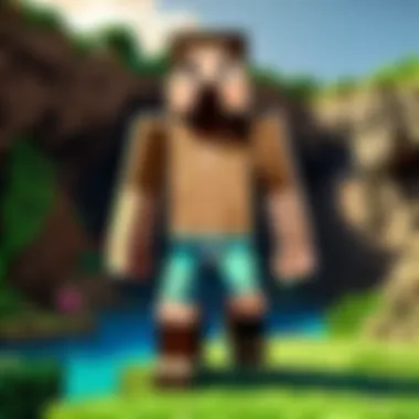 A graphical timeline depicting the evolution of Minecraft updates