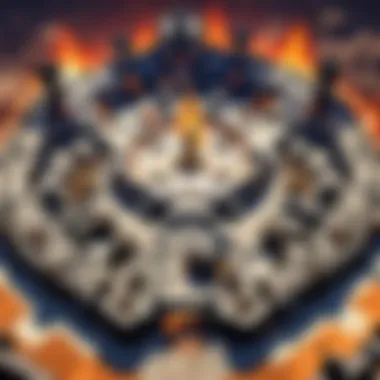 Strategic Base Layout with Large Smelters A strategic layout of a Minecraft base featuring multiple large smelters for optimized resource management.