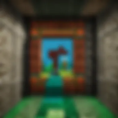 Creative Switch Applications in Minecraft Builds A player showcasing a creative use of switches in a Minecraft build.