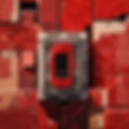 A complex redstone switch setup demonstrating various configurations.