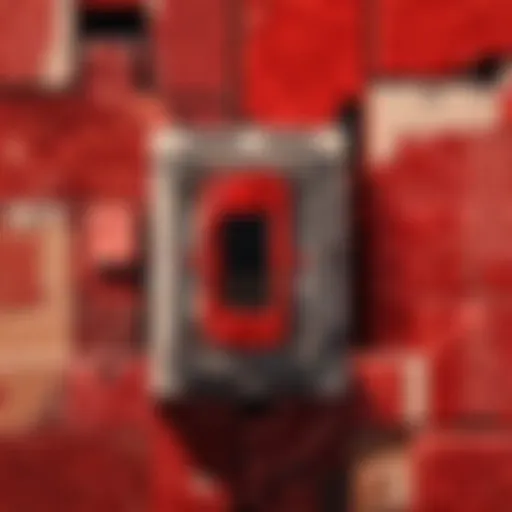A complex redstone switch setup demonstrating various configurations.