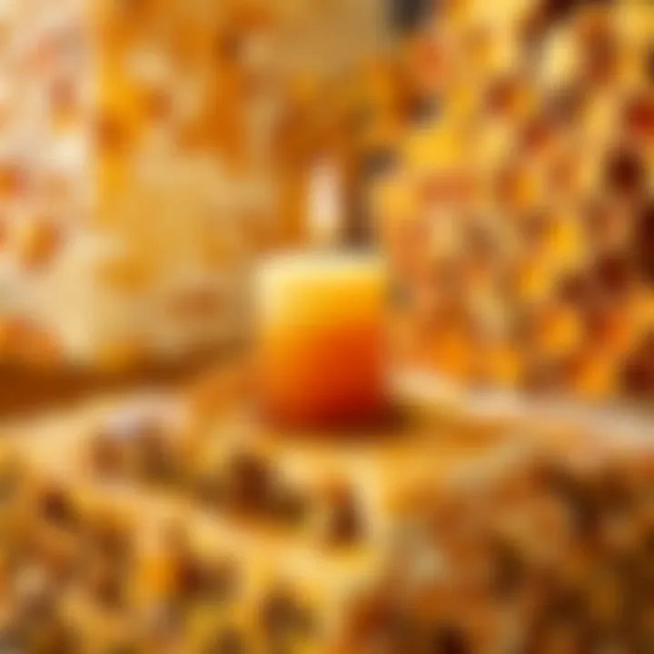 Artisanal Honeycomb Wax Candle Making